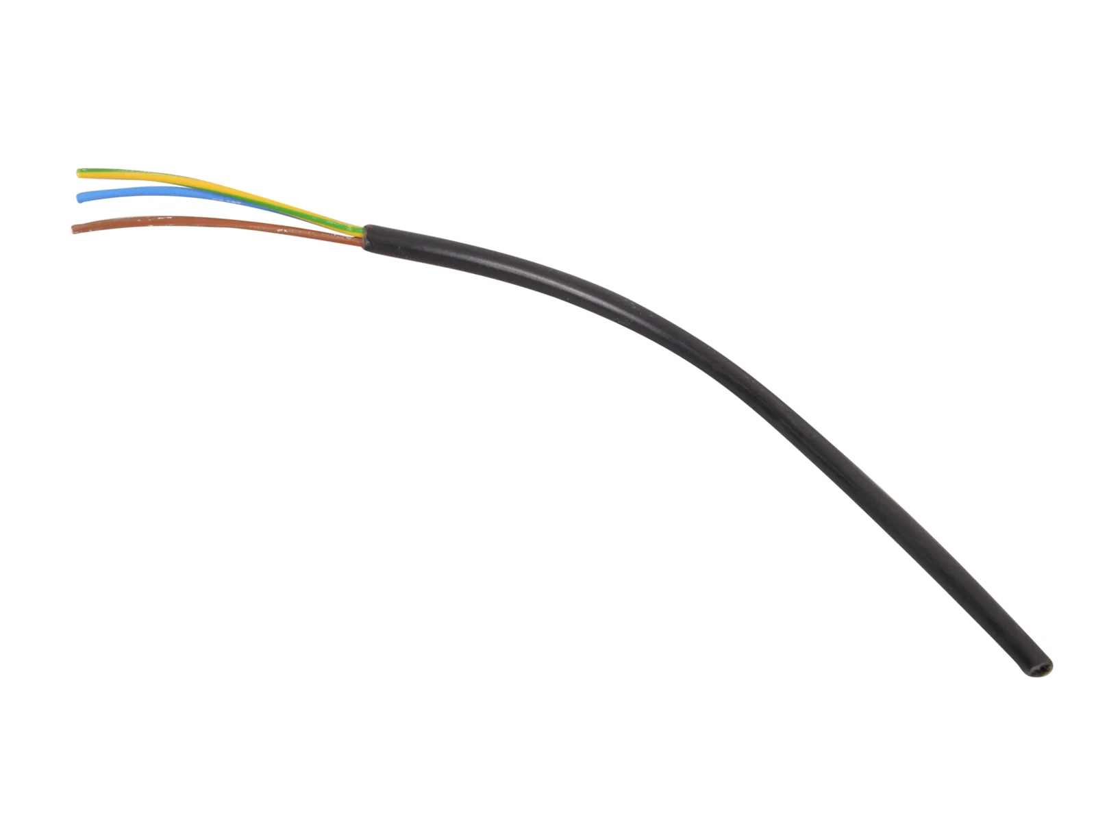 Kabel sort 3x1,5
