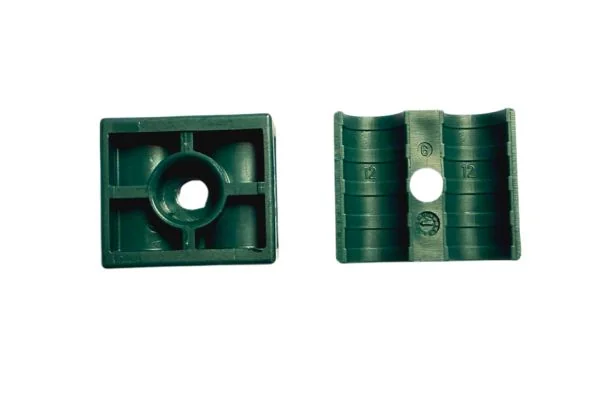 Rørholder dobbelt 12mm