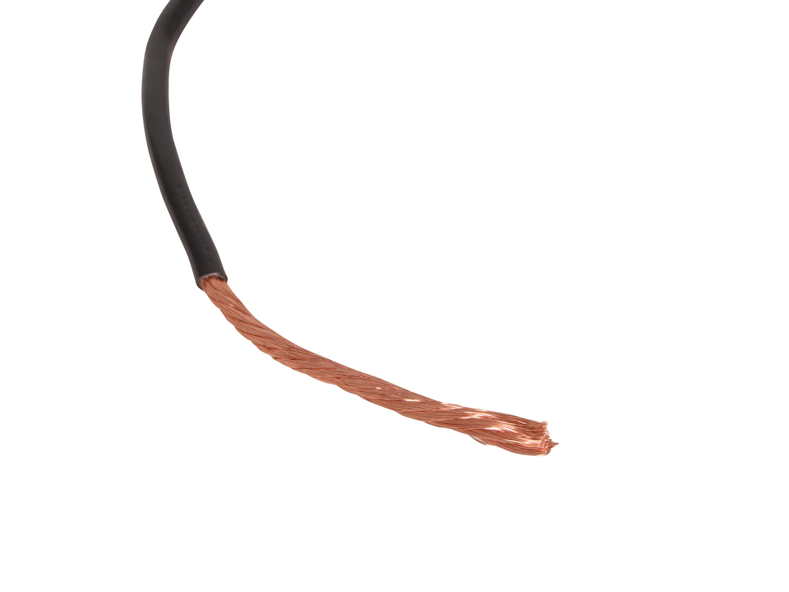 Kabel 25 mm2 H07Z1-K Sort R-100 Ral 9005