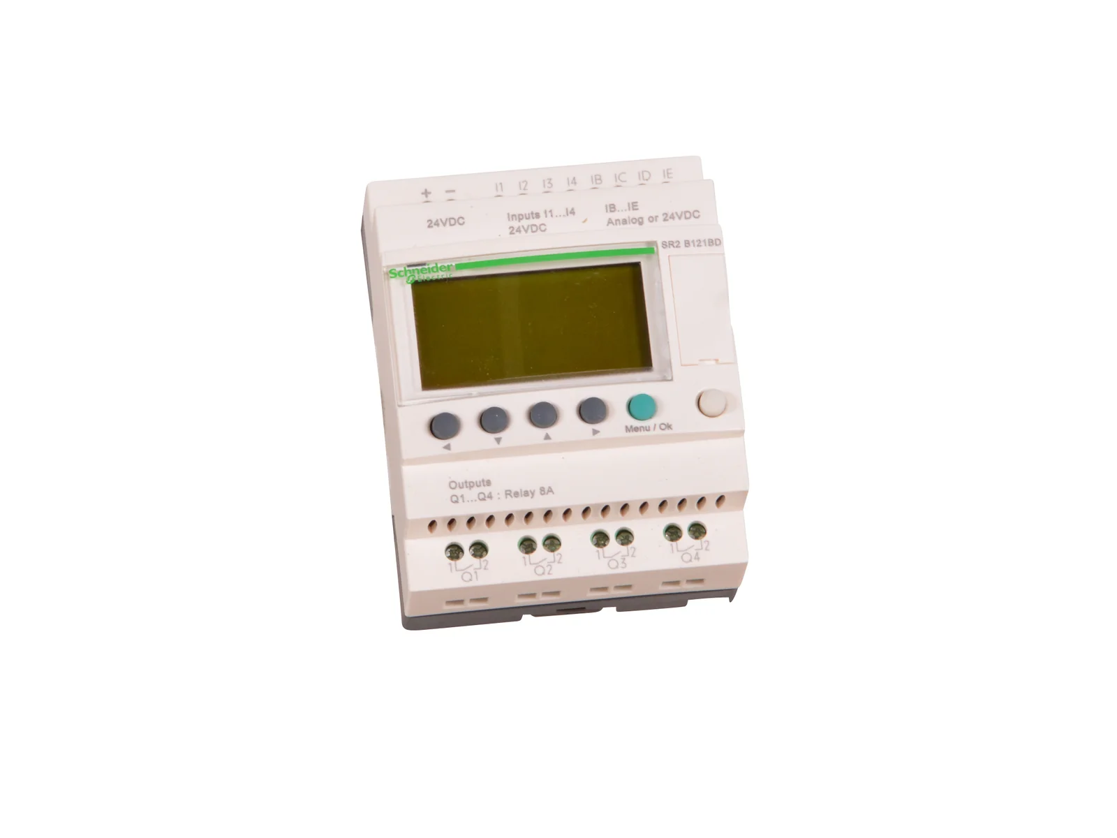 PLC Zelio relæ 24 V GRØN DC(tæller)