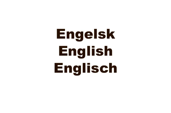 SP2/SP2HY Skilte og bog Engelsk