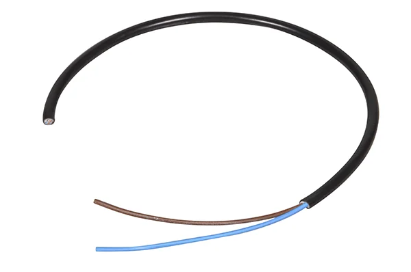 Kabel Plast 2x1,00 sort